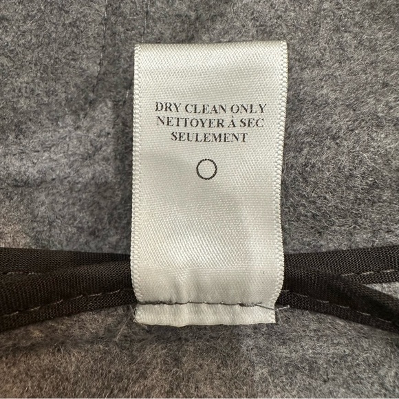 A.L.C. / HOODED WOOL-BLEND COAT / Grey / Small - Picture 9 of 16